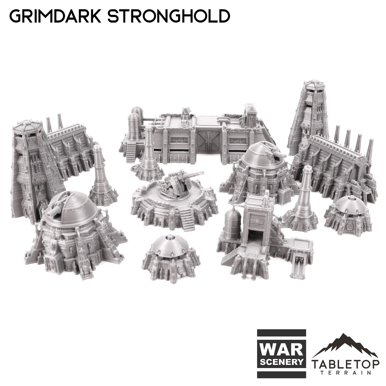 Grimdark Stronghold 8mm Small Scale Terrain Pack – Wargame Portal