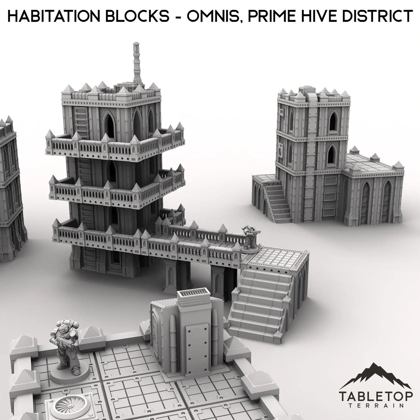 Habitation Blocks - Omnis, Prime Hive District