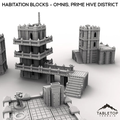 Habitation Blocks - Omnis, Prime Hive District