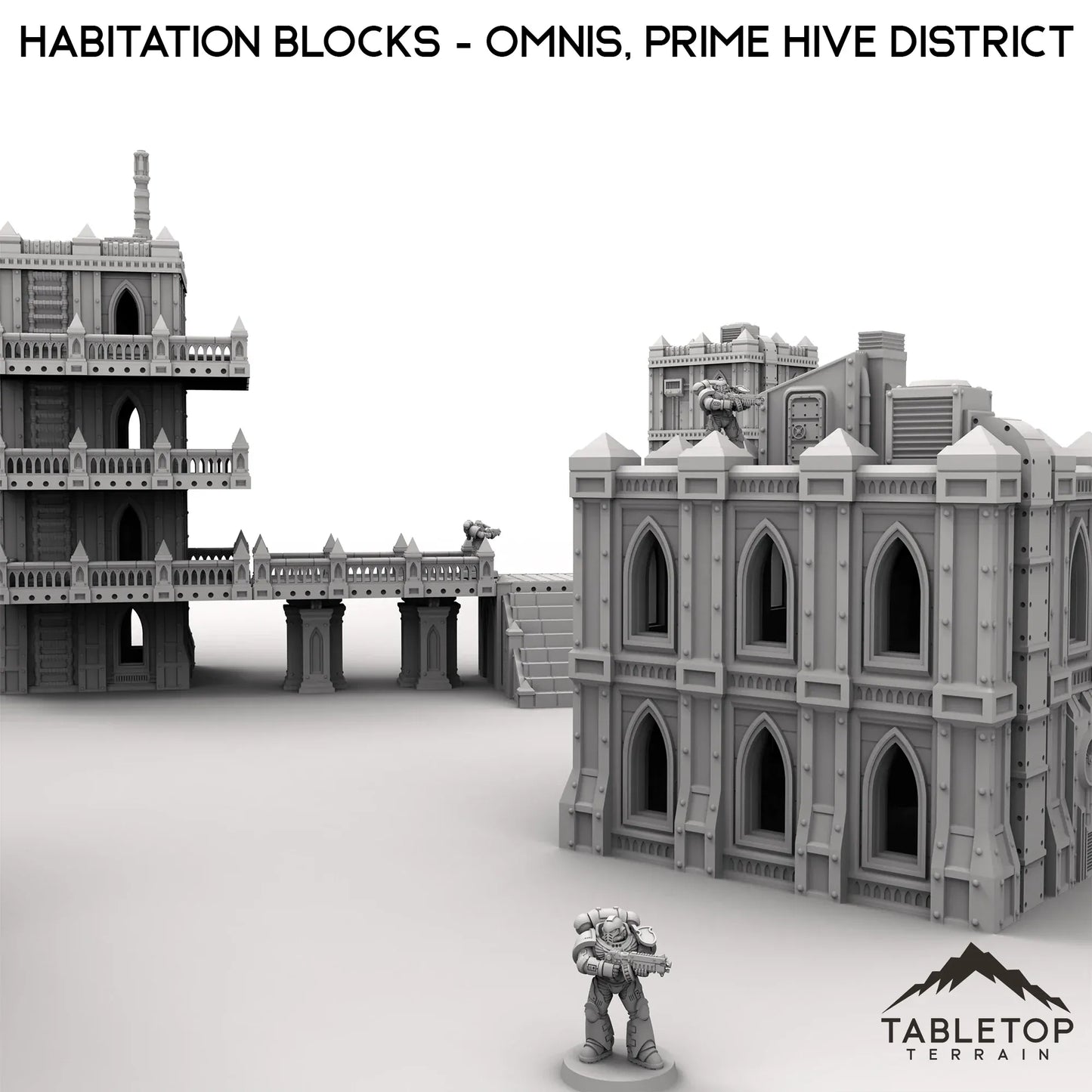 Habitation Blocks - Omnis, Prime Hive District