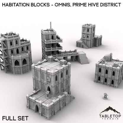 Habitation Blocks - Omnis, Prime Hive District