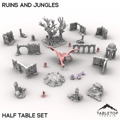 Competitive Fantasy Ruins and Jungles