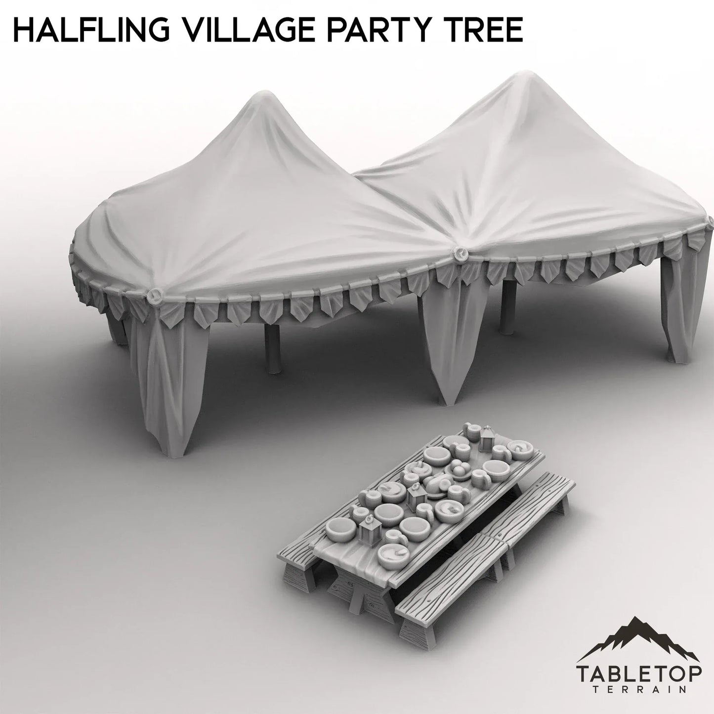 Halfling Village Party Tree