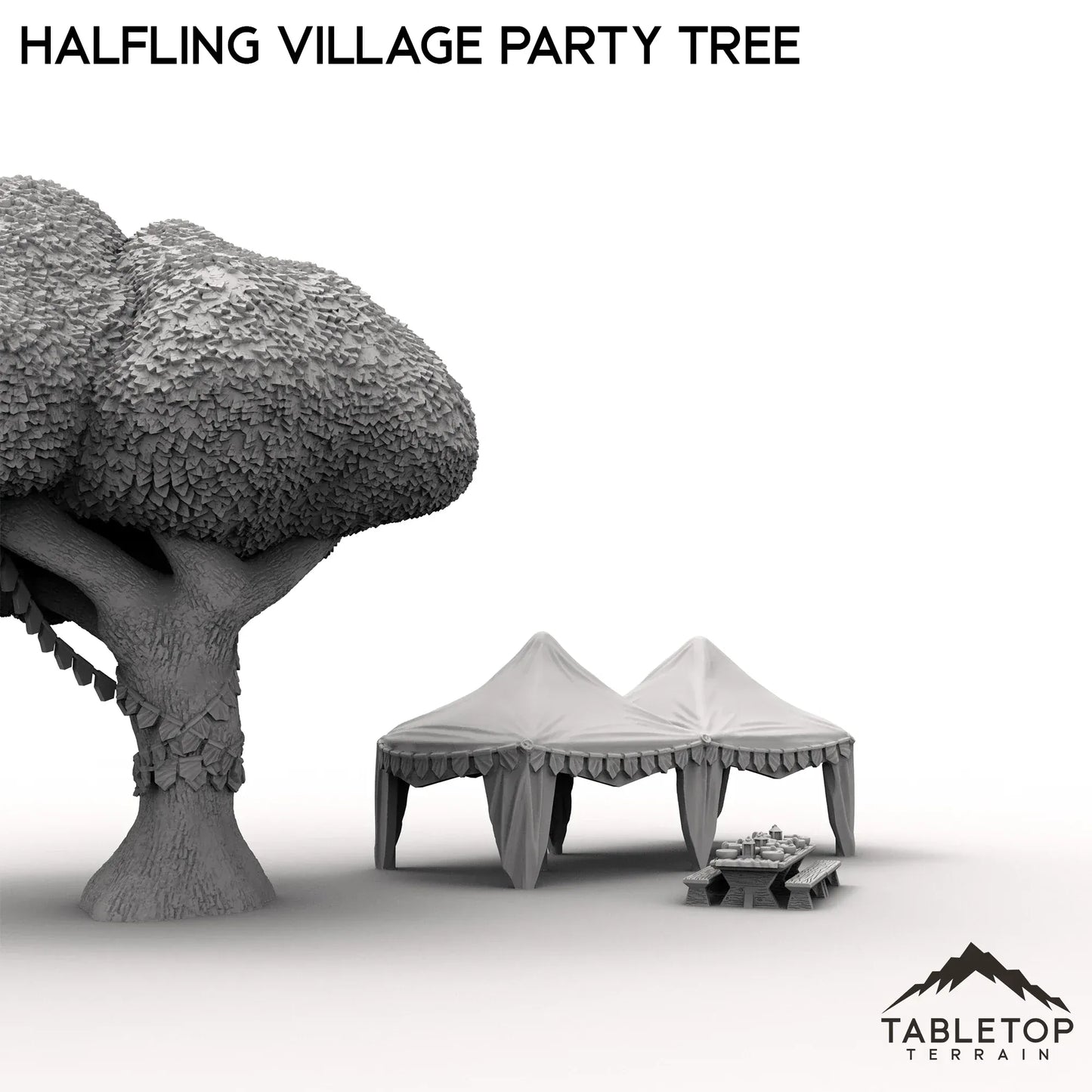 Halfling Village Party Tree