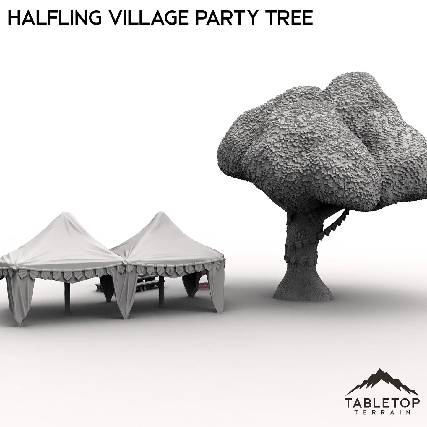 Halfling Village Party Tree