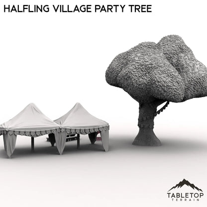 Halfling Village Party Tree