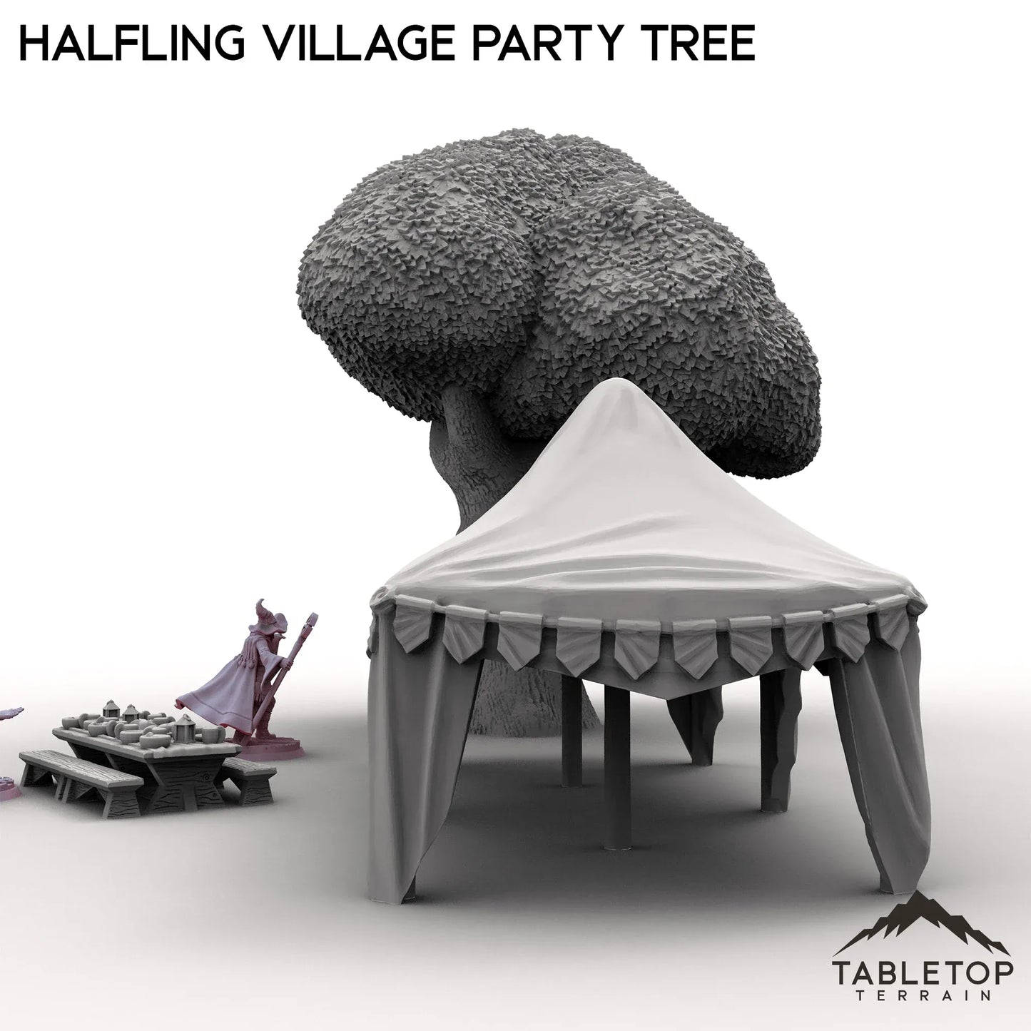 Halfling Village Party Tree