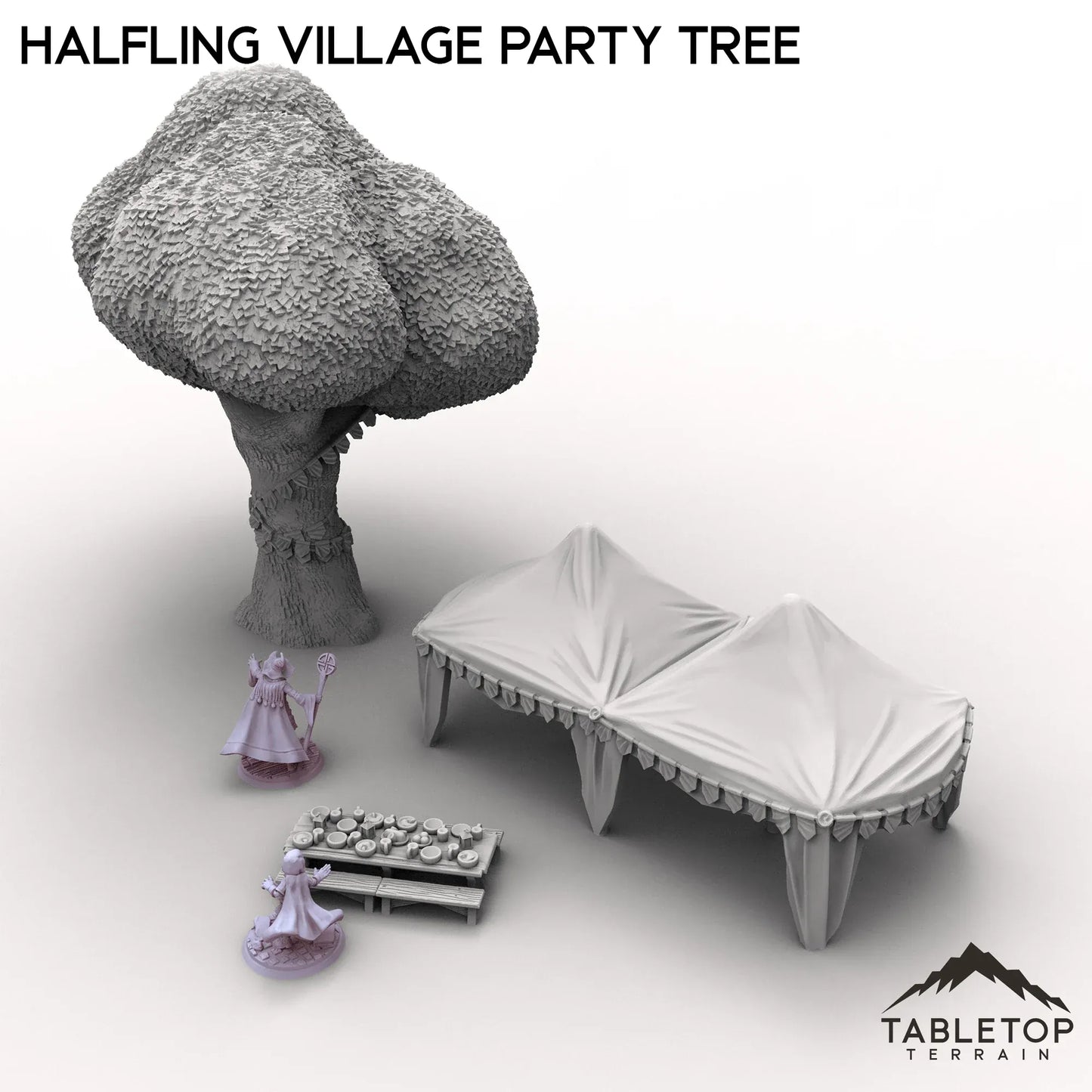 Halfling Village Party Tree