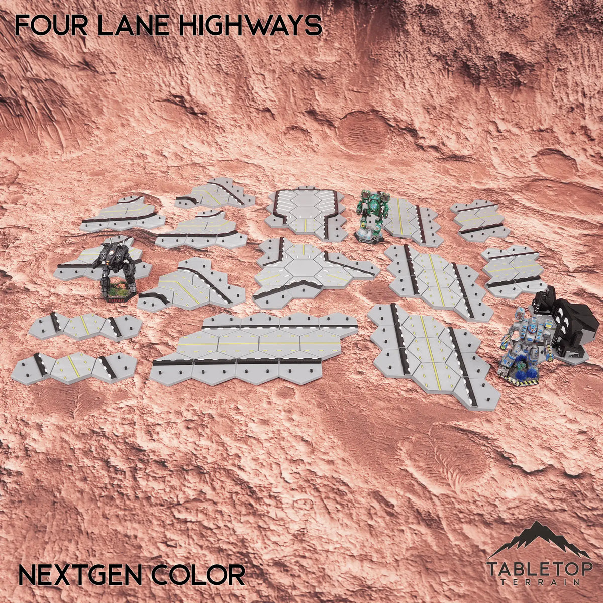 HEXTECH Four Lane Highways Bundle