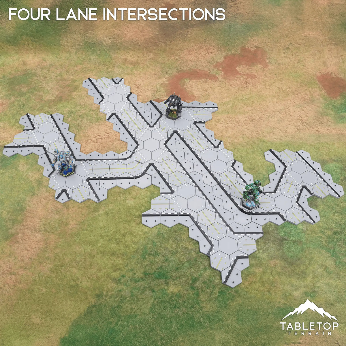 HEXTECH Four Lane Intersections Bundle