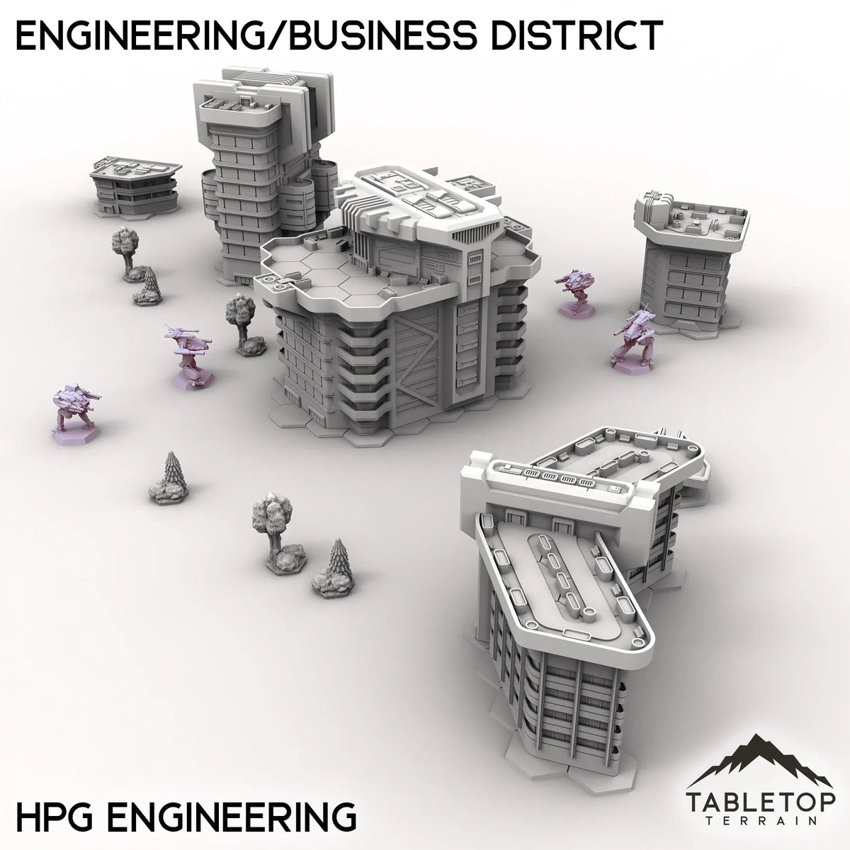 HEXTECH HPG Engineering/Business District - City Map Pack