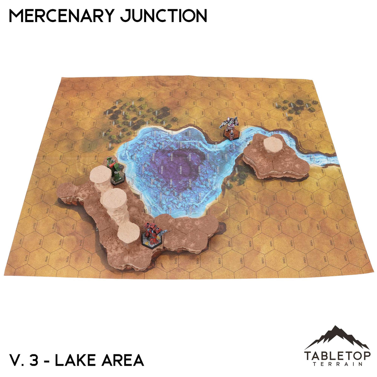 HEXTECH Mercenary Junction Map Hill Sets-6mm