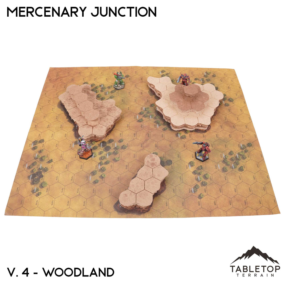 HEXTECH Mercenary Junction Map Hill Sets-6mm