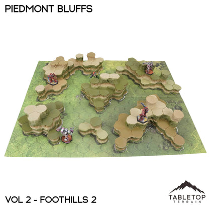 HEXTECH Piedmont Bluffs Map Hill Set - 6mm