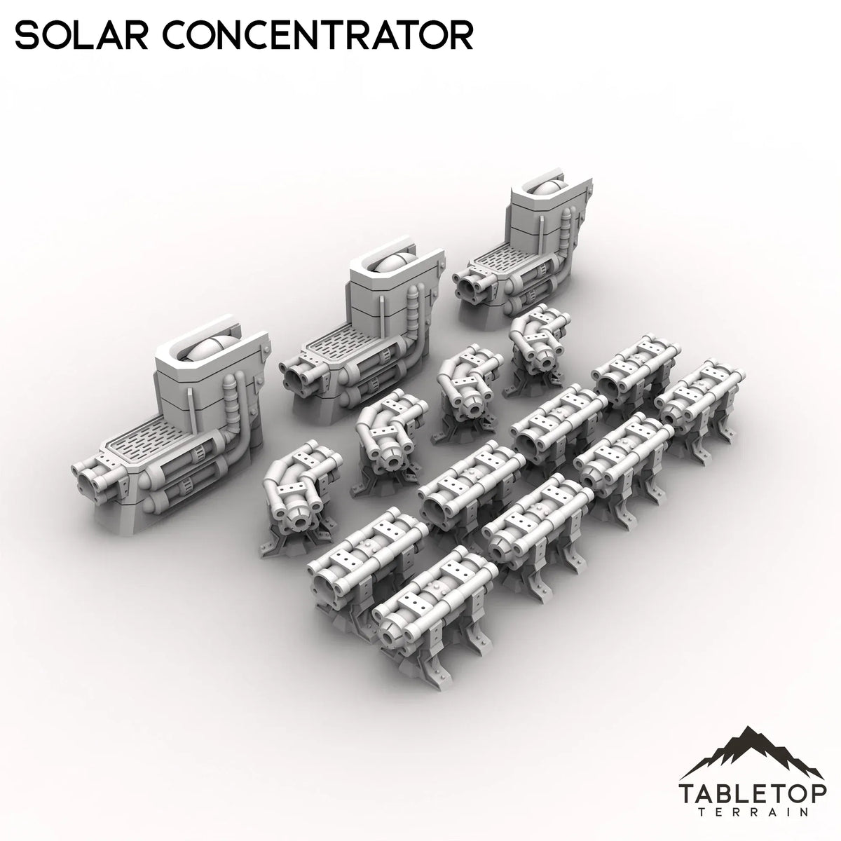 HEXTECH Solar Concentrator - Power Complex