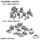 HEXTECH Sundered Wastes Map Hill Sets - 6mm