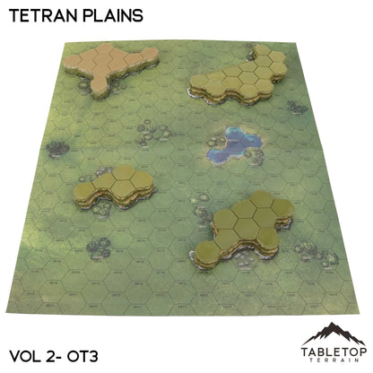 HEXTECH Tetran Plains Map Hill Set - 6mm