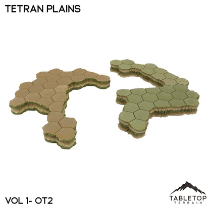 HEXTECH Tetran Plains Map Hill Set - 6mm