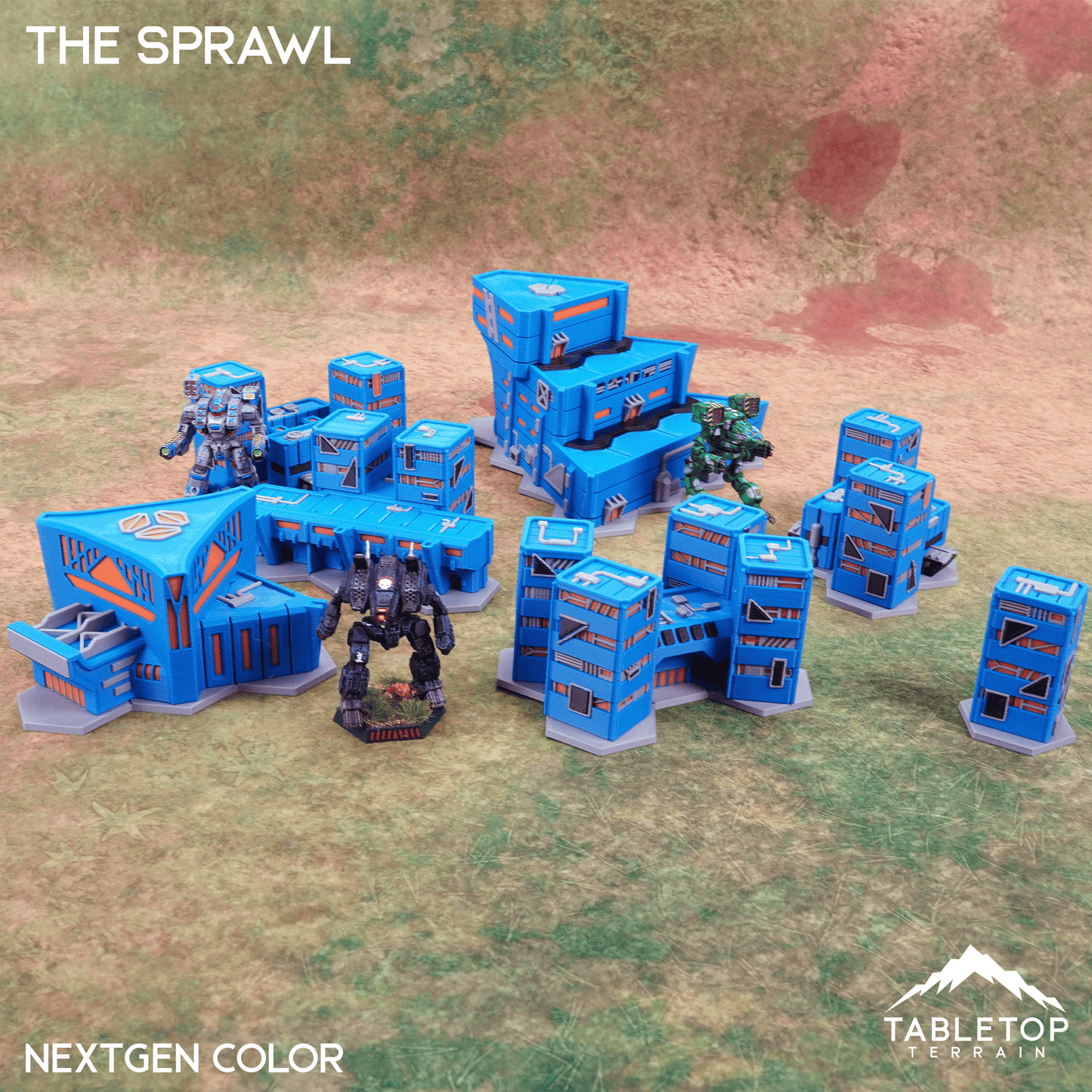 HEXTECH The Sprawl Trinity City - 6mm