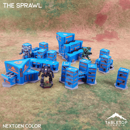 HEXTECH The Sprawl Trinity City - 6mm
