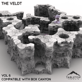 HEXTECH The Veldt Map Hill Sets-6mm