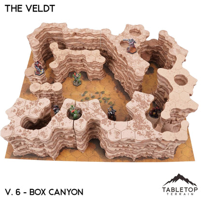 HEXTECH The Veldt Map Hill Sets-6mm
