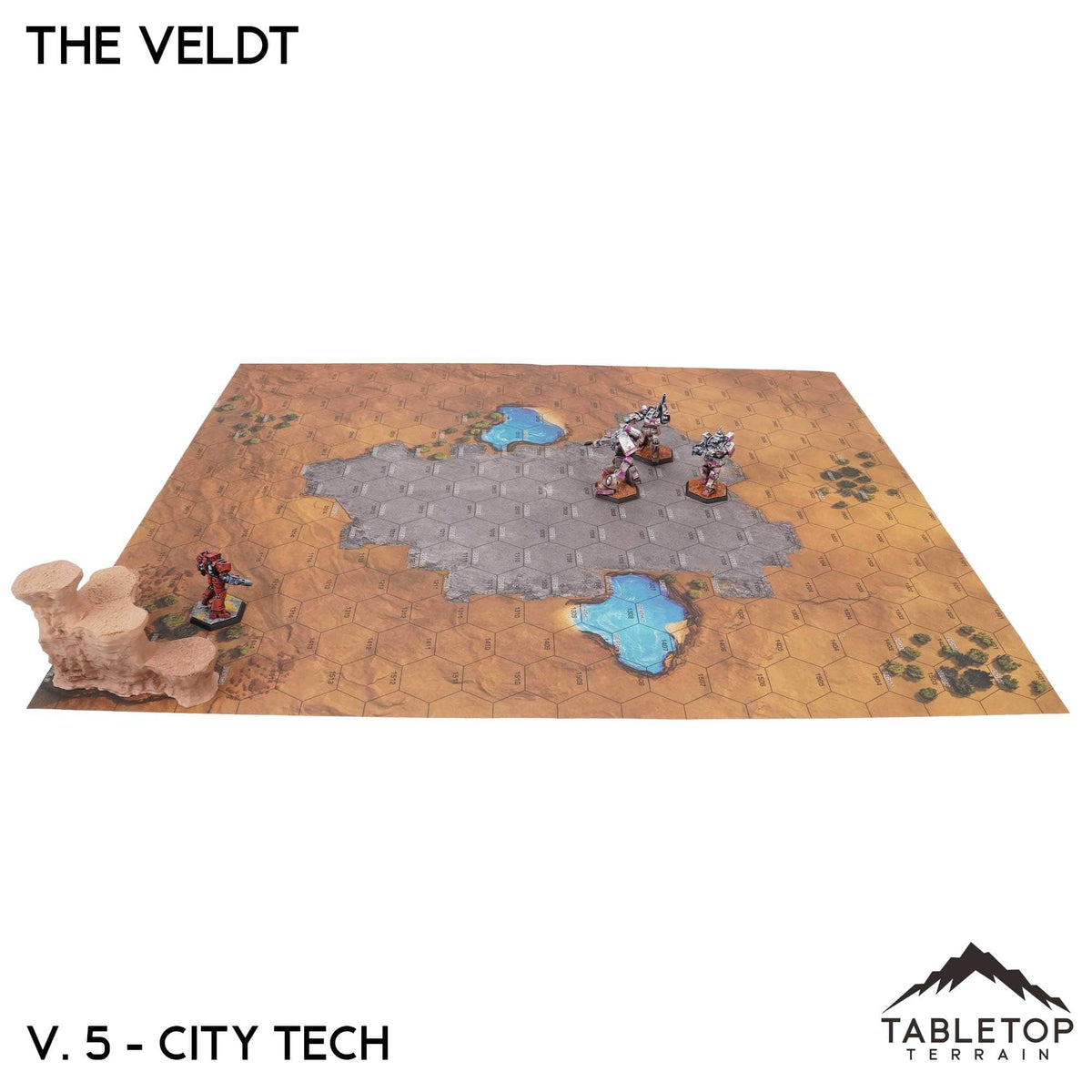 HEXTECH The Veldt Map Hill Sets-6mm