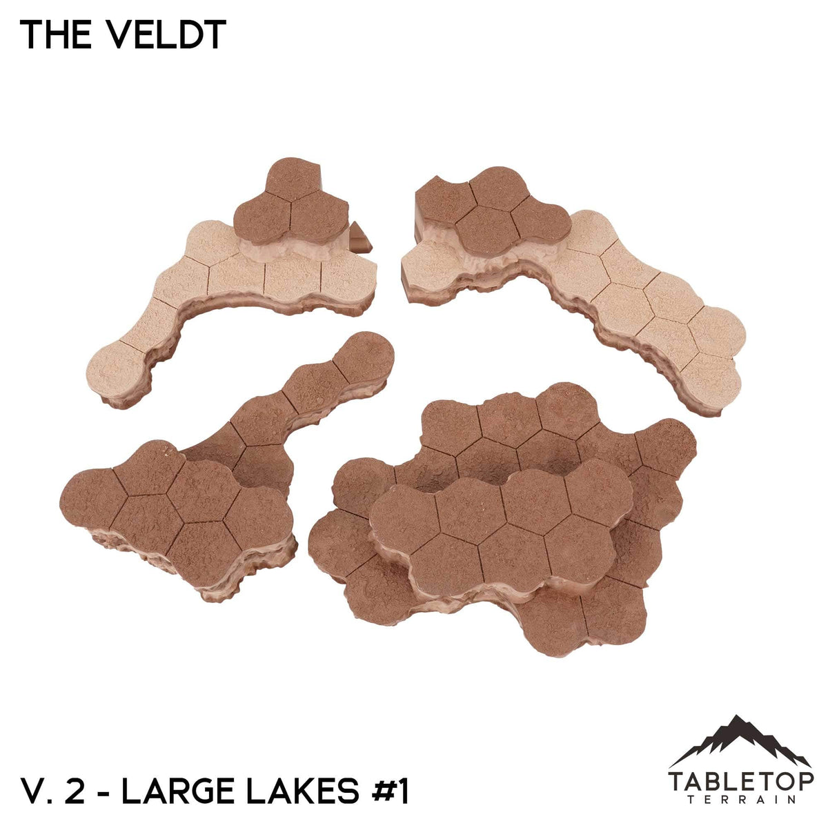 HEXTECH The Veldt Map Hill Sets-6mm