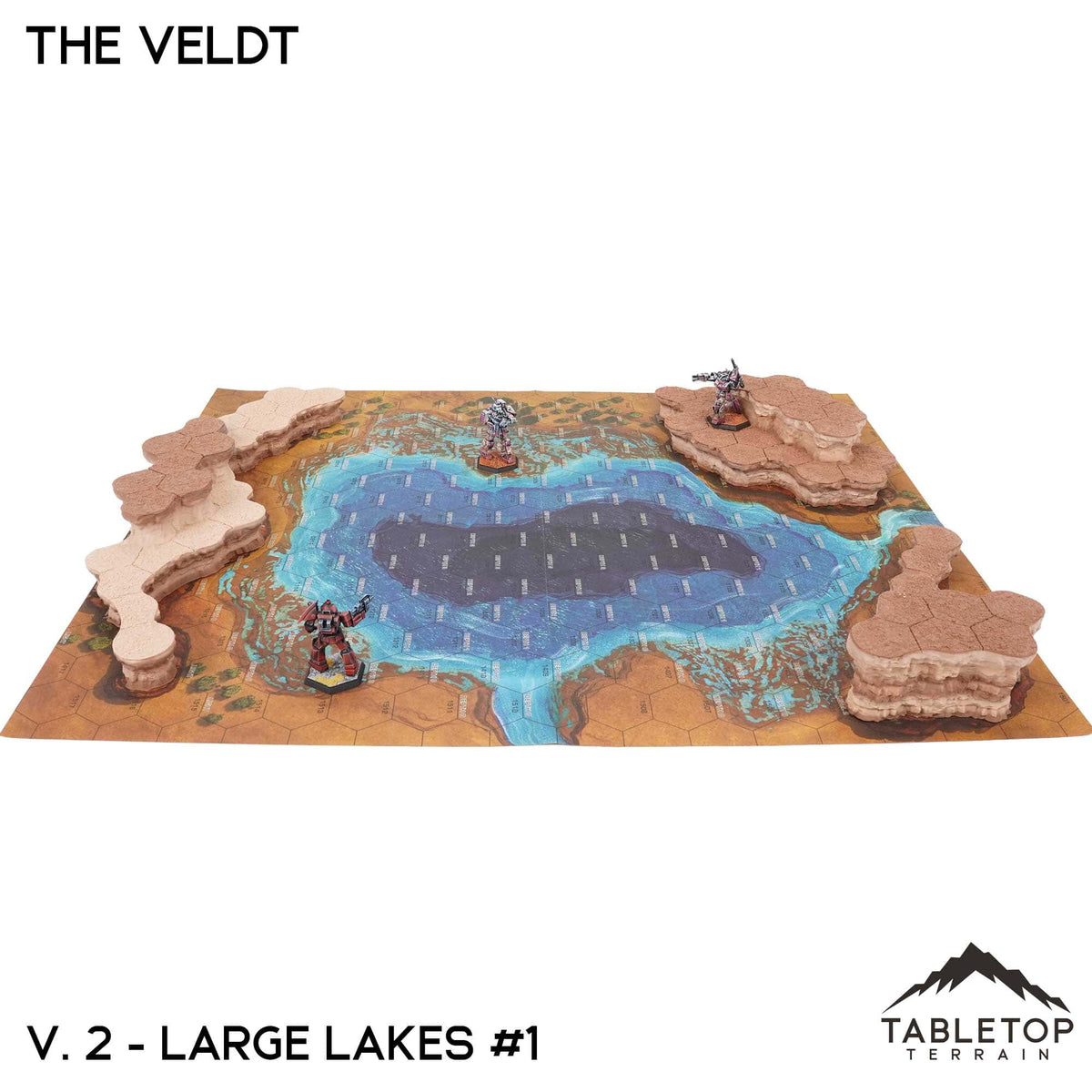 HEXTECH The Veldt Map Hill Sets-6mm