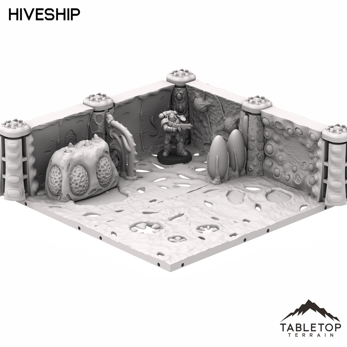 Hive Ship Boarding Actions Compatible Terrain Set