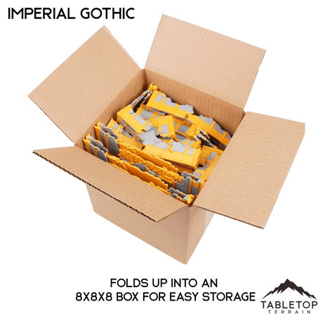 Imperial Gothic Foldable Multicolor 10e Tournament Terrain