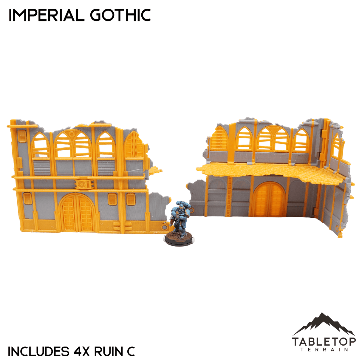 Imperial Gothic Foldable Multicolor 10e Tournament Terrain