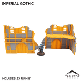 Imperial Gothic Foldable Multicolor 10e Tournament Terrain