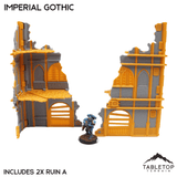 Imperial Gothic Foldable Multicolor 10e Tournament Terrain