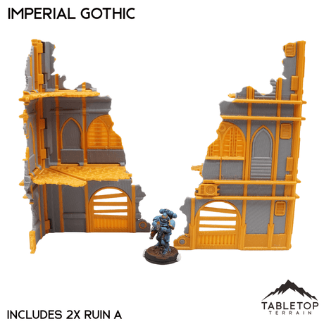 Imperial Gothic Foldable Multicolor 10e Tournament Terrain