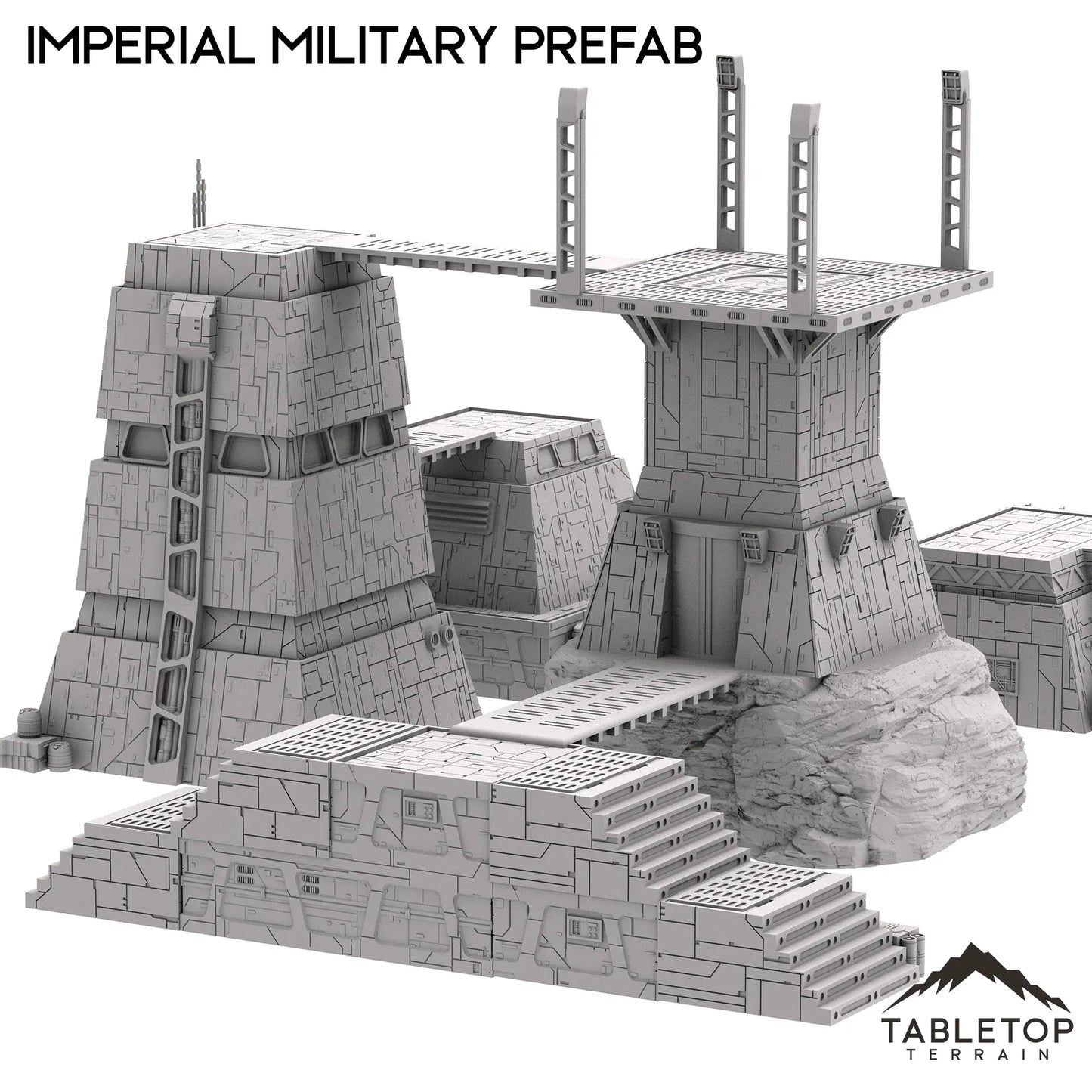 Imperial Military Prefab Set