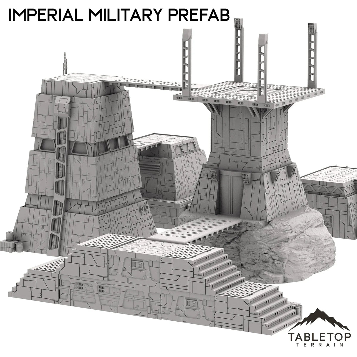 Imperial Military Prefab Set