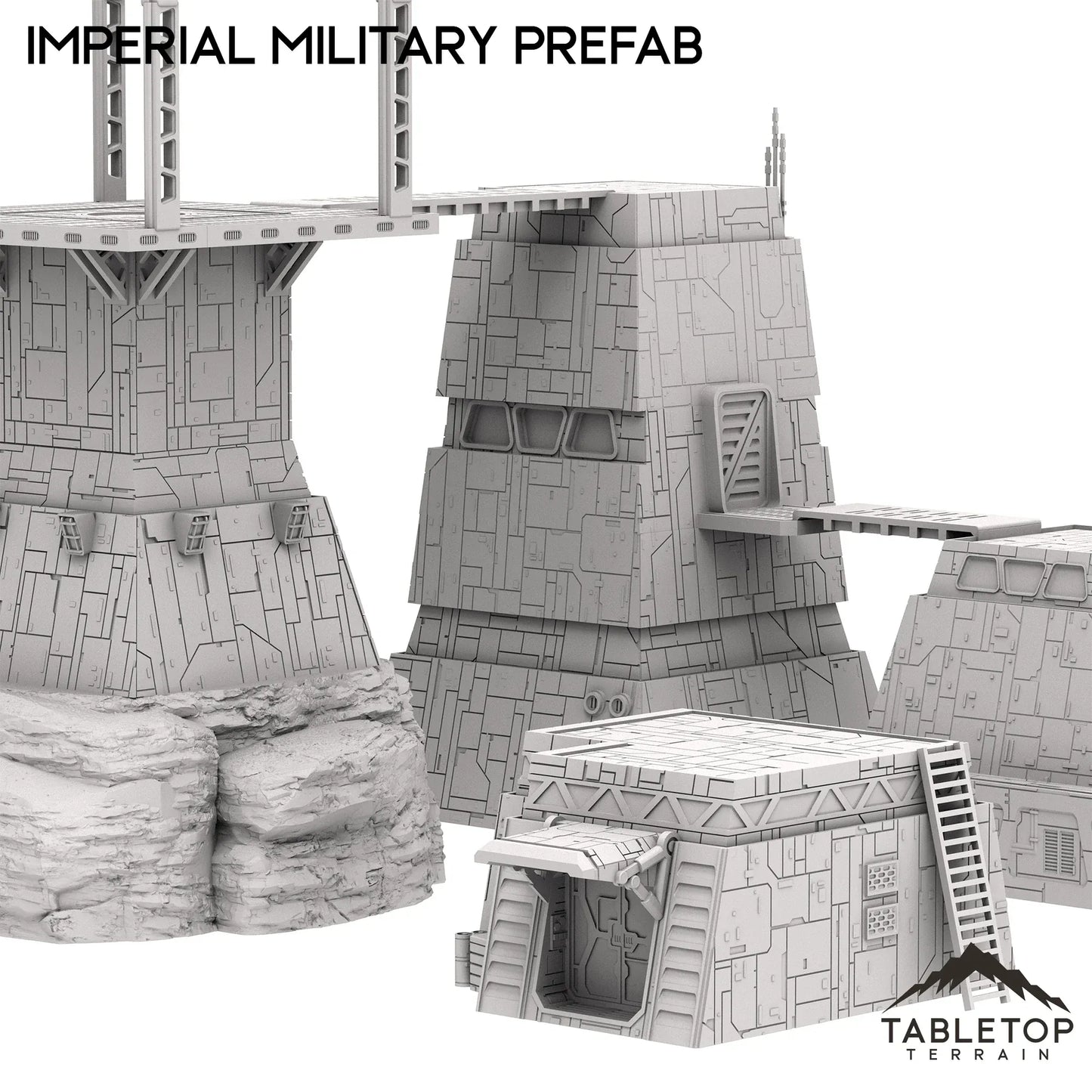 Imperial Military Prefab Set