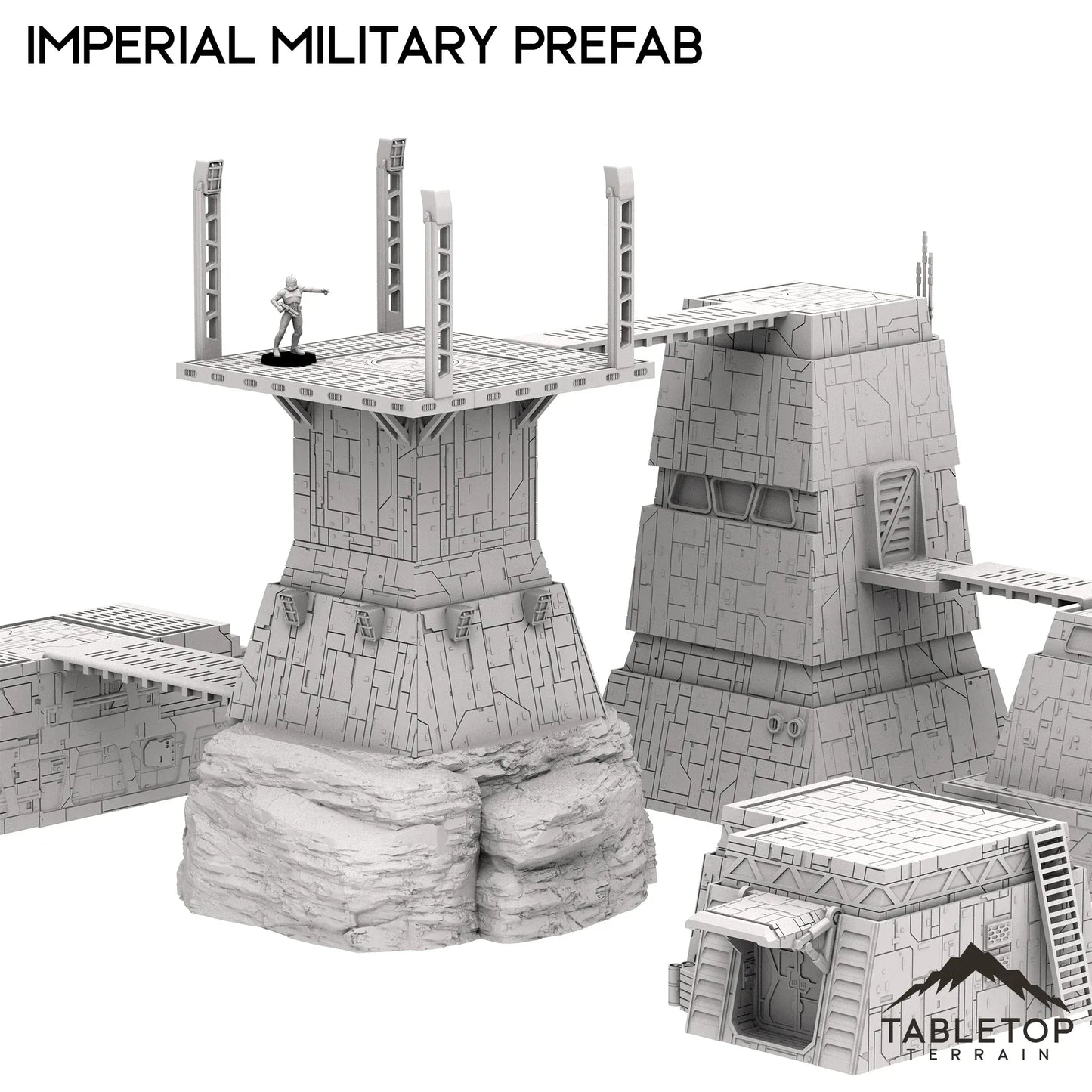 Imperial Military Prefab Set