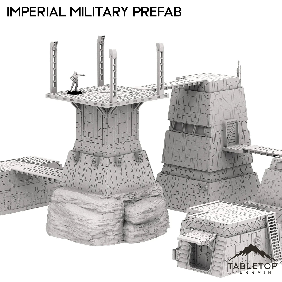 Imperial Military Prefab Set