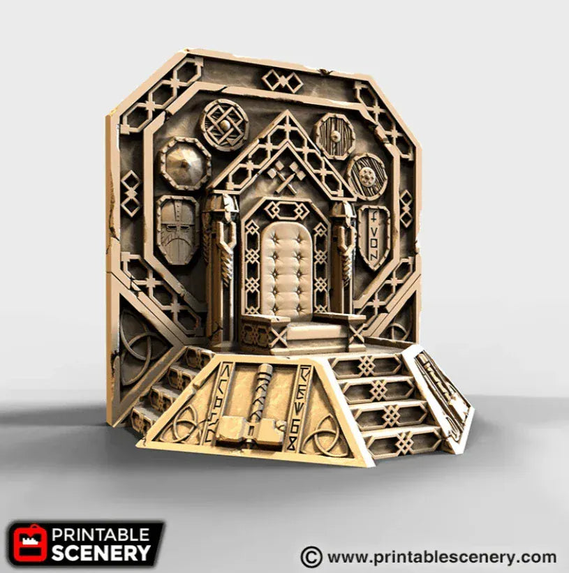 Ironhelm Throne - Dwarven Fantasy Terrain