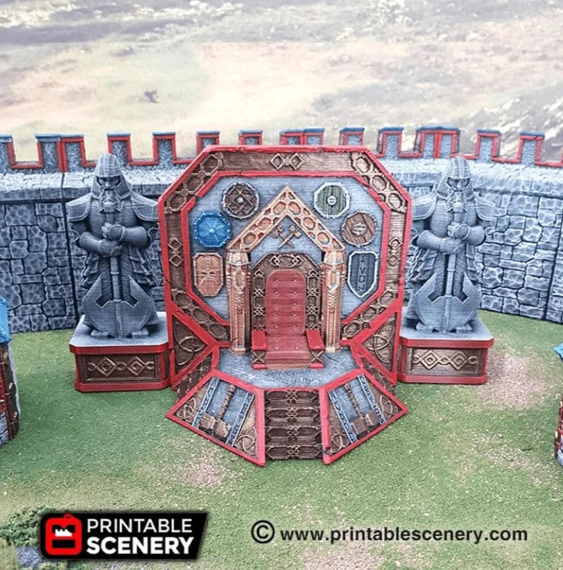 Ironhelm Throne - Dwarven Fantasy Terrain