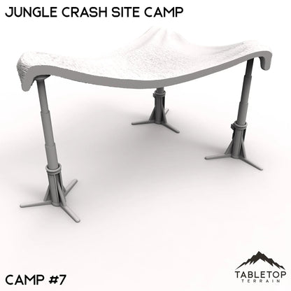 Jungle Crash Site Camp