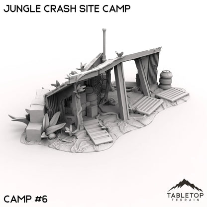 Jungle Crash Site Camp