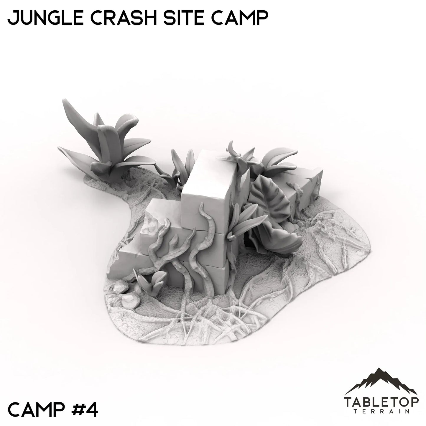 Jungle Crash Site Camp