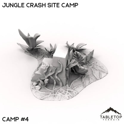 Jungle Crash Site Camp
