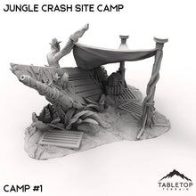 Jungle Crash Site Camp