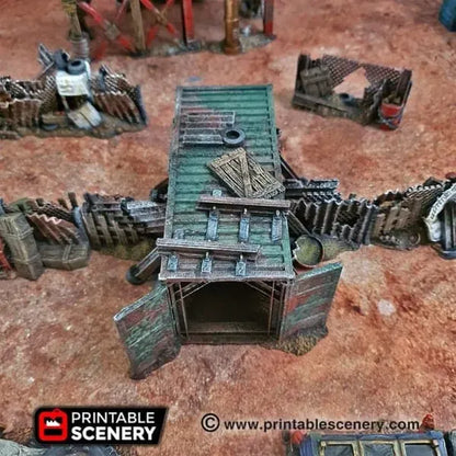 Junkfort Foot Entrance - Apocalyptic Terrain