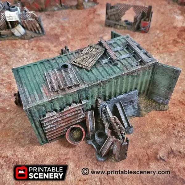 Junkfort Foot Entrance - Apocalyptic Terrain