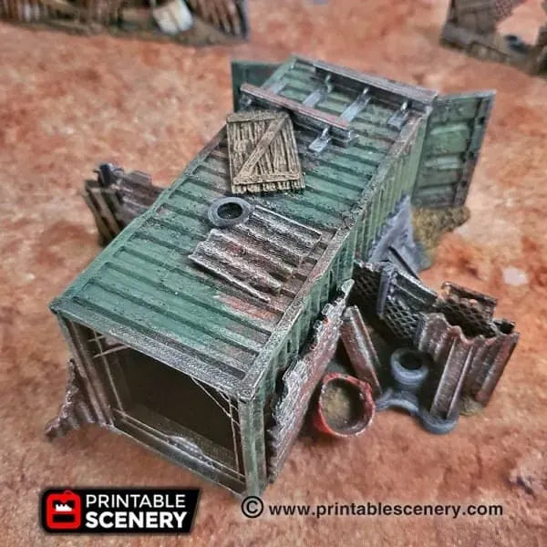 Junkfort Foot Entrance - Apocalyptic Terrain